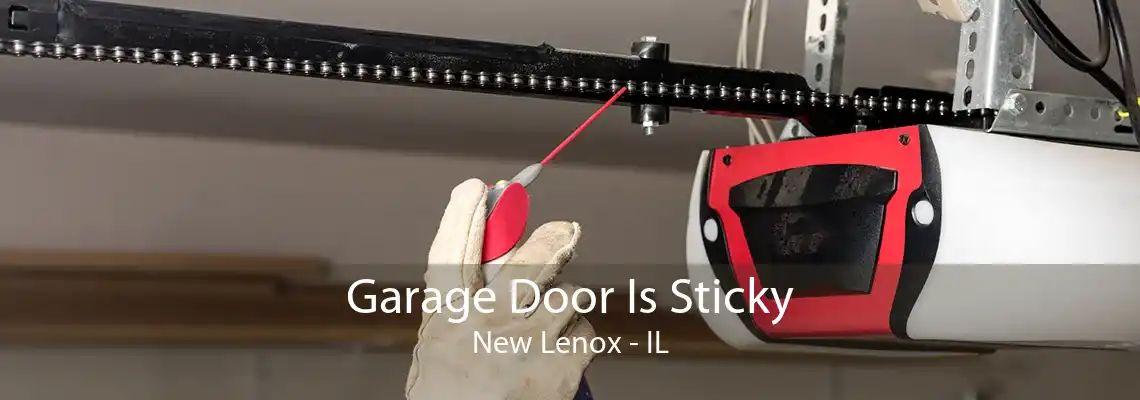 Garage Door Is Sticky New Lenox - IL