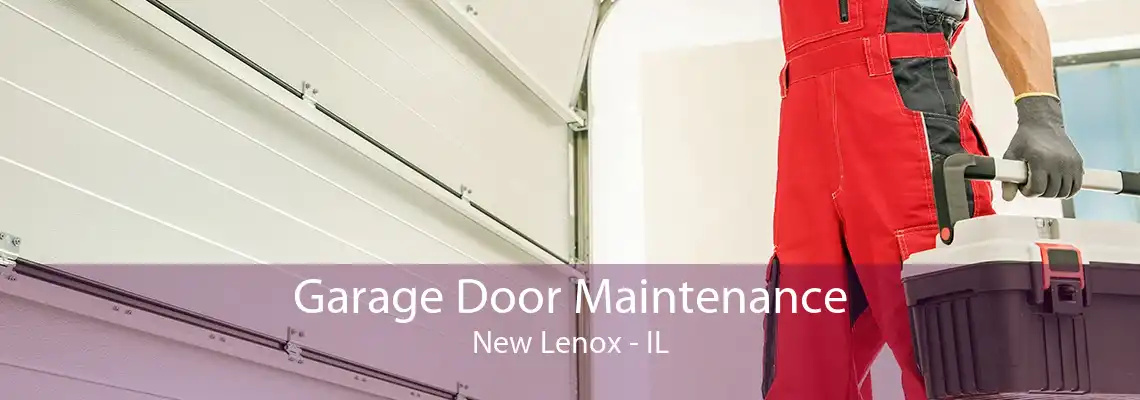 Garage Door Maintenance New Lenox - IL