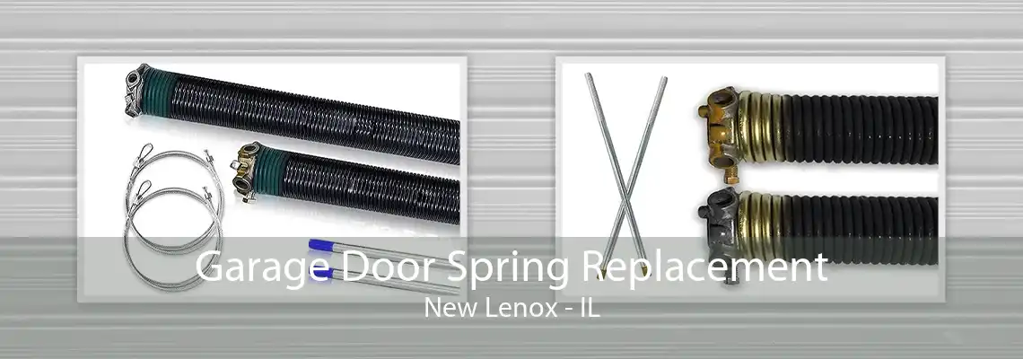 Garage Door Spring Replacement New Lenox - IL