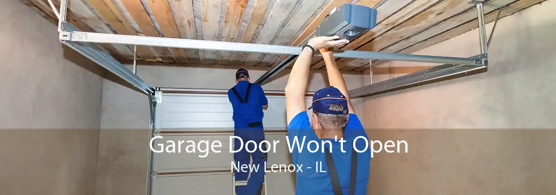 Garage Door Won't Open New Lenox - IL