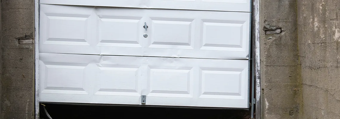 Garage Door Got Hit By A Car Dent Removal in New Lenox, IL