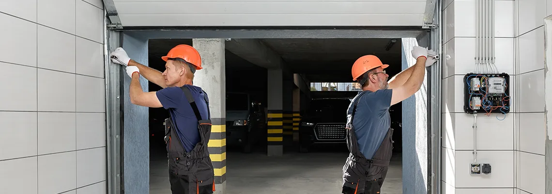 Wooden Garage Door Frame Repair in New Lenox, Illinois